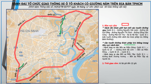 Bản đồ cấm xe tải lưu thông tại TP. HCM năm 2024